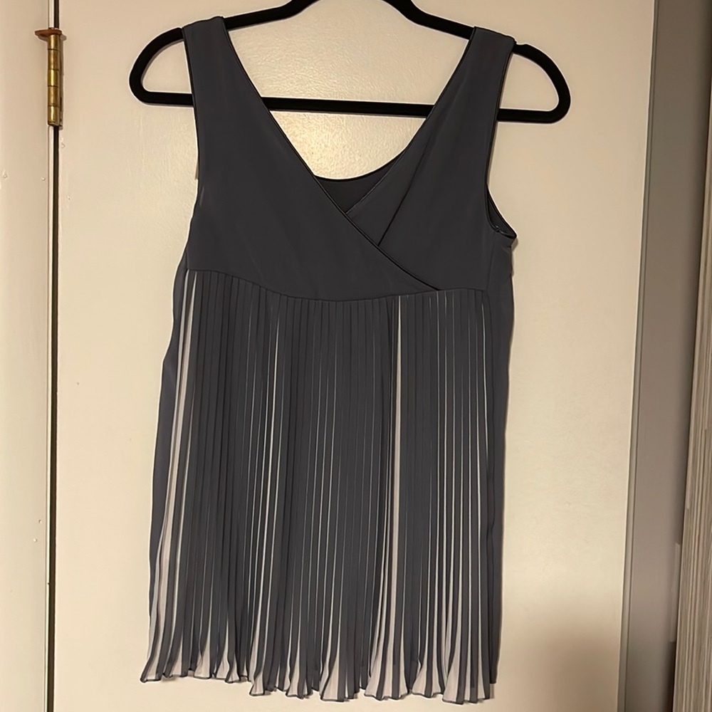 Intimissimi grey pleated tank